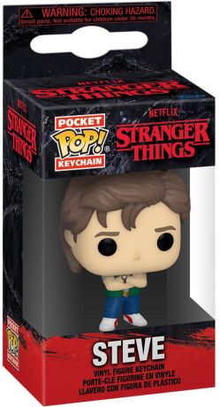 Figurine Funko Pop Stranger Things Steve - Porte clés