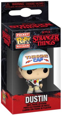 Figurine Funko Pop Stranger Things Dustin - Porte clés