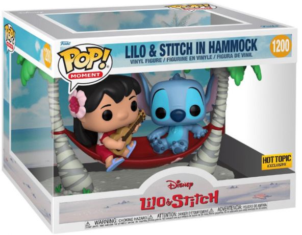 Figurine Funko Pop Lilo et Stitch [Disney] #1200 Lilo & Stitch dans le hamac