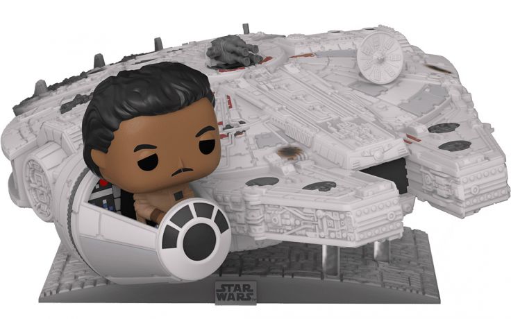 Figurine Funko Pop Star Wars 5 : L'Empire Contre-Attaque #514 Lando Calrissian dans le Faucon Millenium