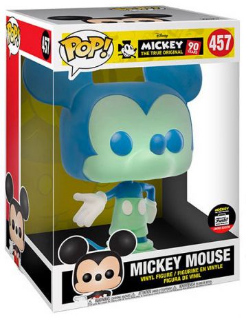 Figurine Funko Pop Mickey Mouse - 90 Ans [Disney] #457 Mickey Mouse - Bleu et Vert - 25 cm