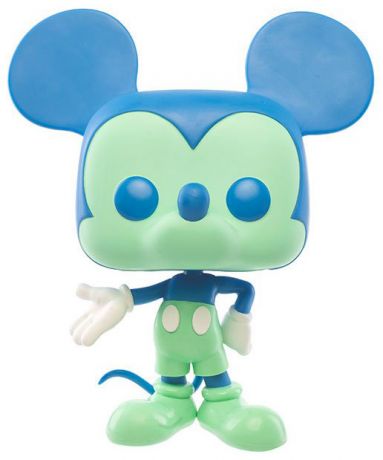 Figurine Funko Pop Mickey Mouse - 90 Ans [Disney] #457 Mickey Mouse - Bleu et Vert - 25 cm