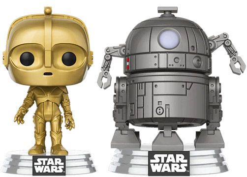 Figurine Funko Pop Star Wars Concept Series C-3P0 & R2-D2 - 2 Pack