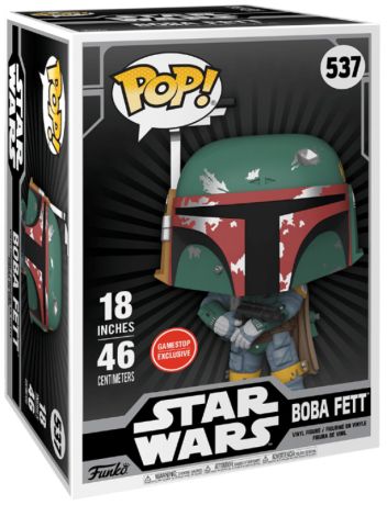 Figurine Funko Pop Star Wars 5 : L'Empire Contre-Attaque #537 Boba Fett - 46 cm