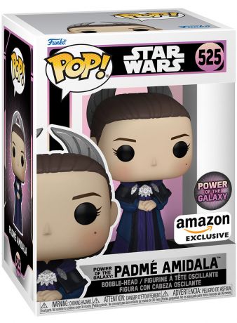 Figurine Funko Pop Star Wars : Power of the Galaxy #525 Power of the Galaxy : Padmé Amidala