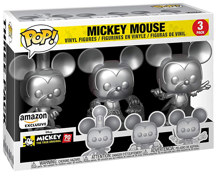 Figurine Pop Mickey Mouse - 90 Ans [Disney] pas cher : Mickey