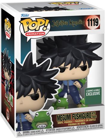 Figurine Funko Pop Jujutsu Kaisen #1119 Megumi avec grenouilles