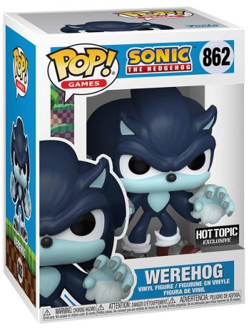 Figurine Funko Pop Sonic le Hérisson #862 Sonic the Werehog