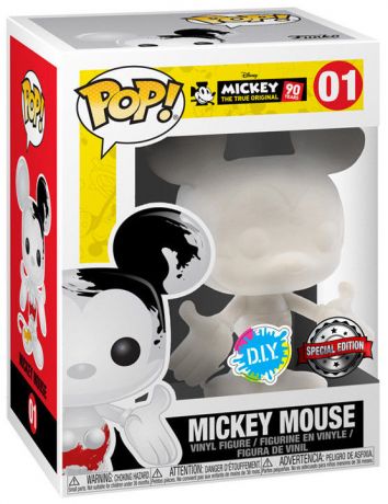 Figurine Funko Pop Mickey Mouse - 90 Ans [Disney] #01 Mickey Mouse - A Faire Soi-Même