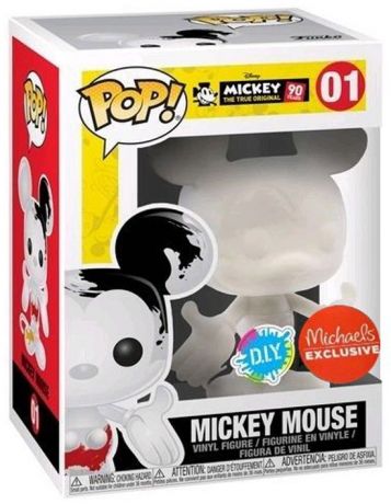 Figurine Funko Pop Mickey Mouse - 90 Ans [Disney] #01 Mickey Mouse - A Faire Soi-Même