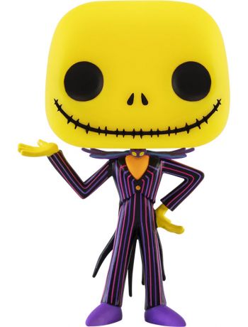 Figurine Funko Pop L'étrange Noël de M. Jack [Disney] #15 Jack Skellington - Black Light