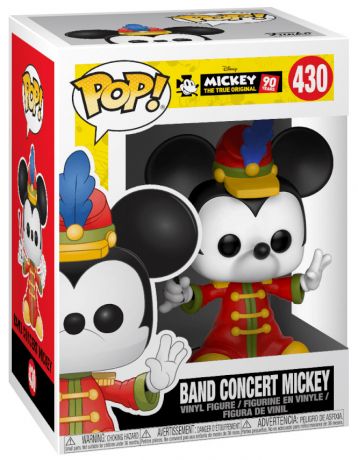 Figurine Funko Pop Mickey Mouse - 90 Ans [Disney] #430 Mickey - La Fanfare