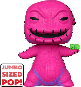 Figurine Funko Pop L'étrange Noël de M. Jack [Disney] #810 Oogie Boogie (Black Light) - 25 cm