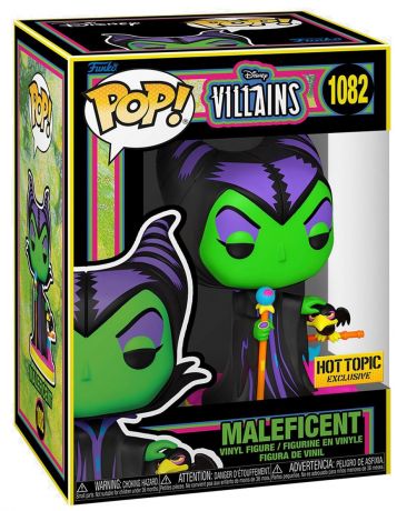 Figurine Funko Pop Disney Villains #1082 Maléfique - Black Light