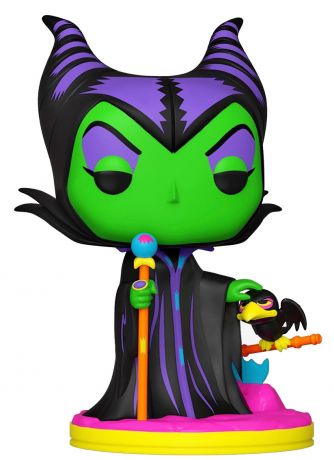 Figurine Pop Disney Villains #1082 pas cher : Maléfique - Black Light