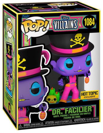 Figurine Funko Pop Disney Villains #1084 Docteur Facilier - Black Light