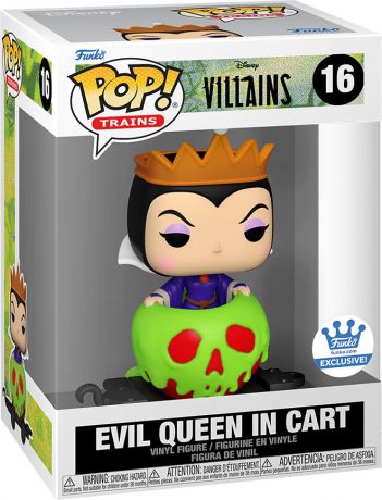 Figurine Funko Pop Disney Villains #16 La Méchante Reine Train