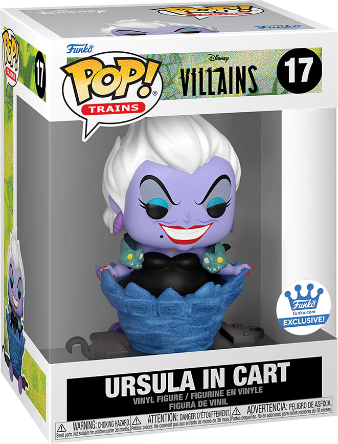Figurine Pop Disney Villains #17 pas cher : Ursula Train
