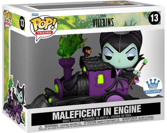 Figurine Funko Pop Disney Villains #13 Maléfique dans Moteur du train