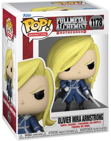 Figurine Funko Pop Fullmetal Alchemist: Brotherhood (FMA) #1178 Olivier Mira Armstrong