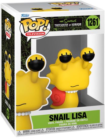 Figurine Funko Pop Les Simpson #1261 Lisa Simpson escargot 