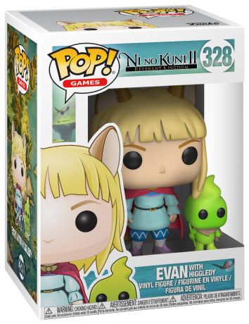 Figurine Funko Pop Ni No Kuni 2 #328 Evan avec Higgledy