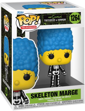 Figurine Funko Pop Les Simpson #1264 Marge Simpson tenue squelette 