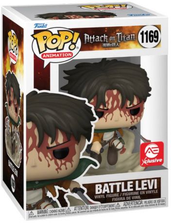 Figurine Funko Pop L'Attaque des Titans (SNK) #1169 Bataille Levi