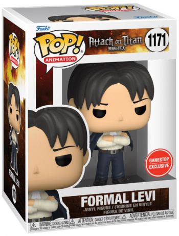 Figurine Funko Pop L'Attaque des Titans (SNK) #1171 Formal Levi