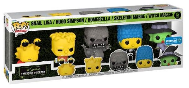 Figurine Funko Pop Les Simpson Simpson Horror Show - 5 Pack