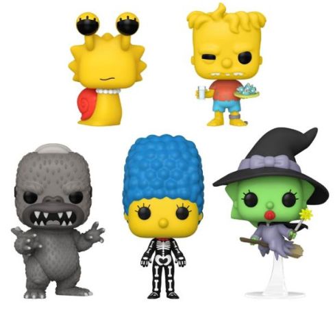 Figurine Funko Pop Les Simpson Simpson Horror Show - 5 Pack