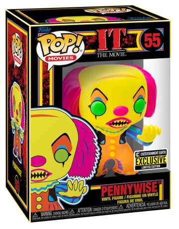 Figurine Funko Pop Ça #55 Grippe-sou - Black Light