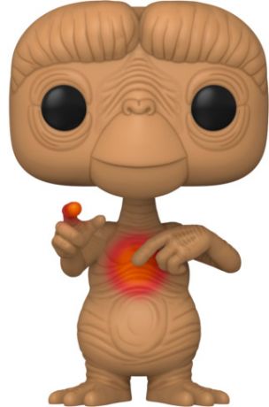 Figurine Funko Pop E.T. l'Extra-terrestre  #1258 E.T. avec cœur rayonnant