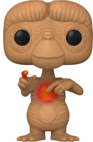 Figurine Funko Pop E.T. l'Extra-terrestre  #1258 E.T. avec cœur rayonnant