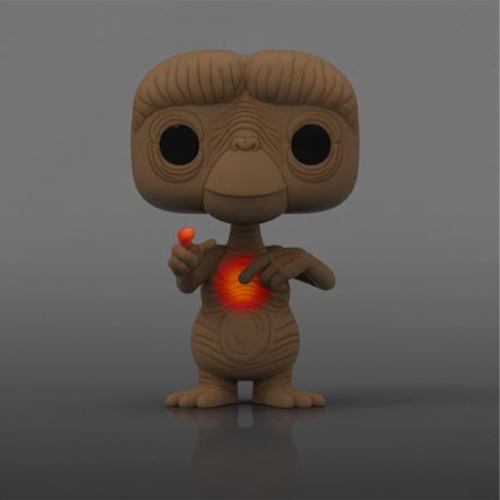 Figurine Funko Pop E.T. l'Extra-terrestre  #1258 E.T. avec cœur rayonnant