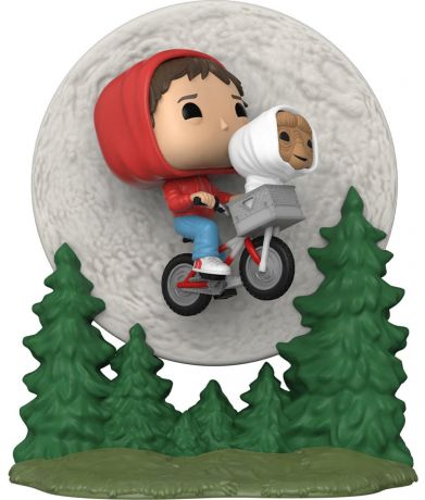 Figurine Funko Pop E.T. l'Extra-terrestre  #1259 Elliot & E.T. Vol à vélo