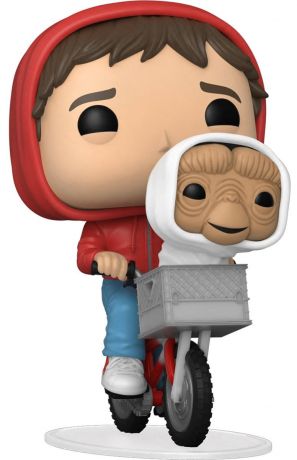 Figurine Funko Pop E.T. l'Extra-terrestre  #1252 Elliot & E.T. dans le panier à vélo