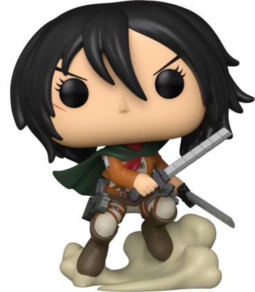 Figurine Funko Pop L'Attaque des Titans (SNK) #1172 Mikasa Ackerman avec lames