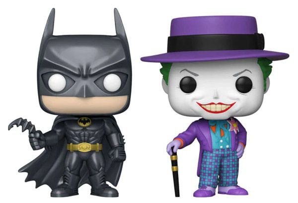 Figurine Funko Pop Batman [DC] Batman & The Joker Métallique