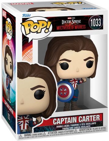 Figurine Funko Pop Doctor Strange in the Multiverse of Madness #1033 Captain Carter