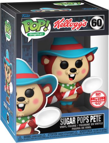Figurine Funko Pop Icônes de Pub #60 Sugar Pops Pete (Kellogg's) - Digital Pop
