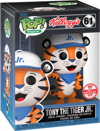 Figurine Funko Pop Icônes de Pub #61 Tony le tigre junior (Kellogg's) - Digital Pop