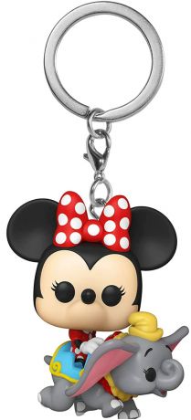 Figurine Funko Pop 65 ème anniversaire Disneyland [Disney] Minnie vol avec Dumbo - Porte clés