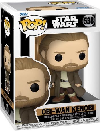 Figurine Funko Pop Star Wars : Obi-Wan Kenobi #538 Obi-Wan Kenobi