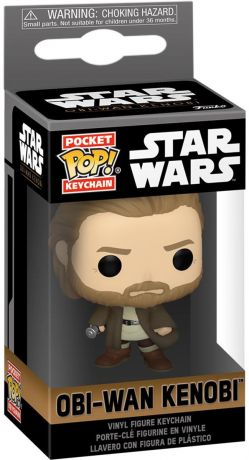Figurine Funko Pop Star Wars : Obi-Wan Kenobi Obi-Wan Kenobi - Porte-clés