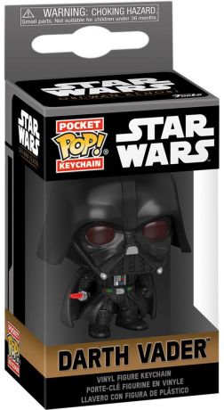 Figurine Funko Pop Star Wars : Obi-Wan Kenobi Dark Vador - Porte-clés