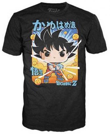 Figurine Funko Pop Dragon Ball Z #642 Goku Kamehameha T-Shirt