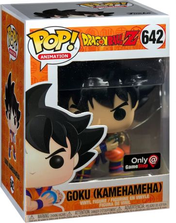 Figurine Funko Pop Dragon Ball #642 Goku Kamehameha T-Shirt