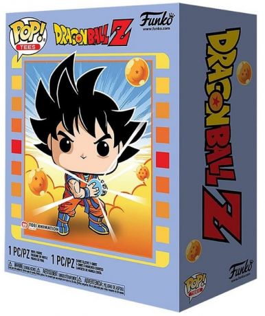 Figurine Funko Pop Dragon Ball #642 Goku Kamehameha T-Shirt