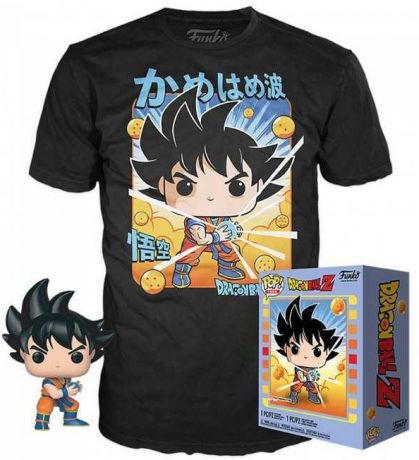 Figurine Funko Pop Dragon Ball Z #642 Goku Kamehameha T-Shirt